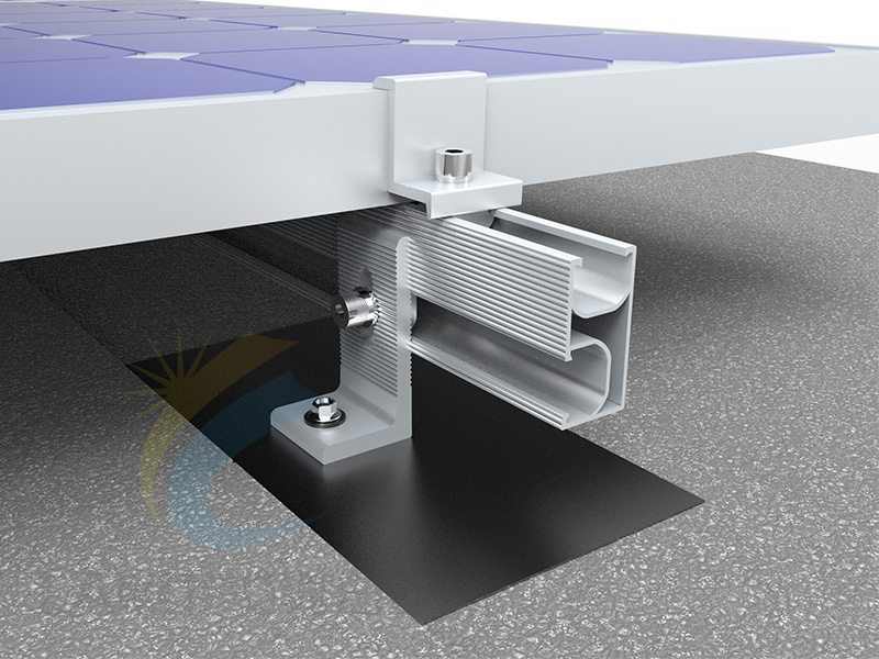 Asphalt shingle flashing roof solar mounting Asphalt shingle flashing roof solar mounting