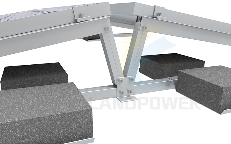 east west ballasted mounting strucrure east west ballasted mounting strucrure