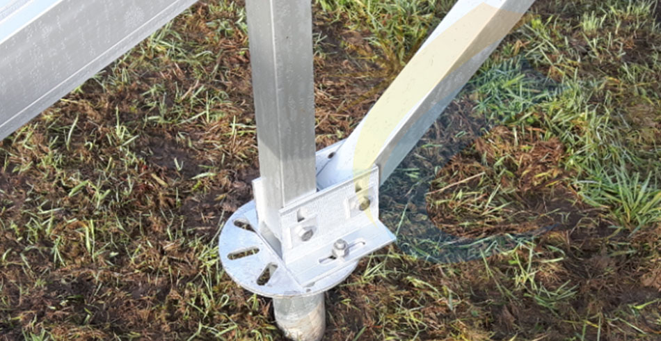 solar panel ground mounting structure solar panel ground mounting structure