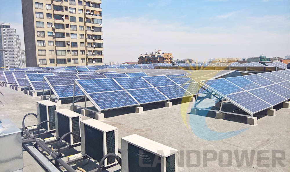 flat roof solar mounting flat roof solar moutning
