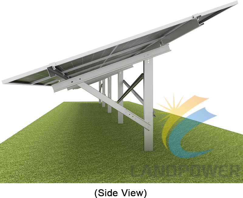 ZM coated solar panel racking